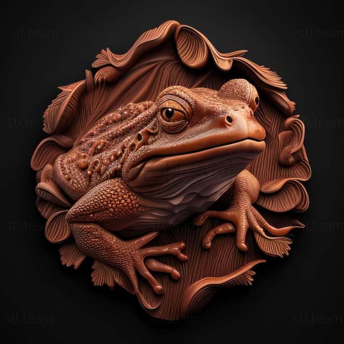 3D модель Nyctibatrachus acanthodermis (STL)